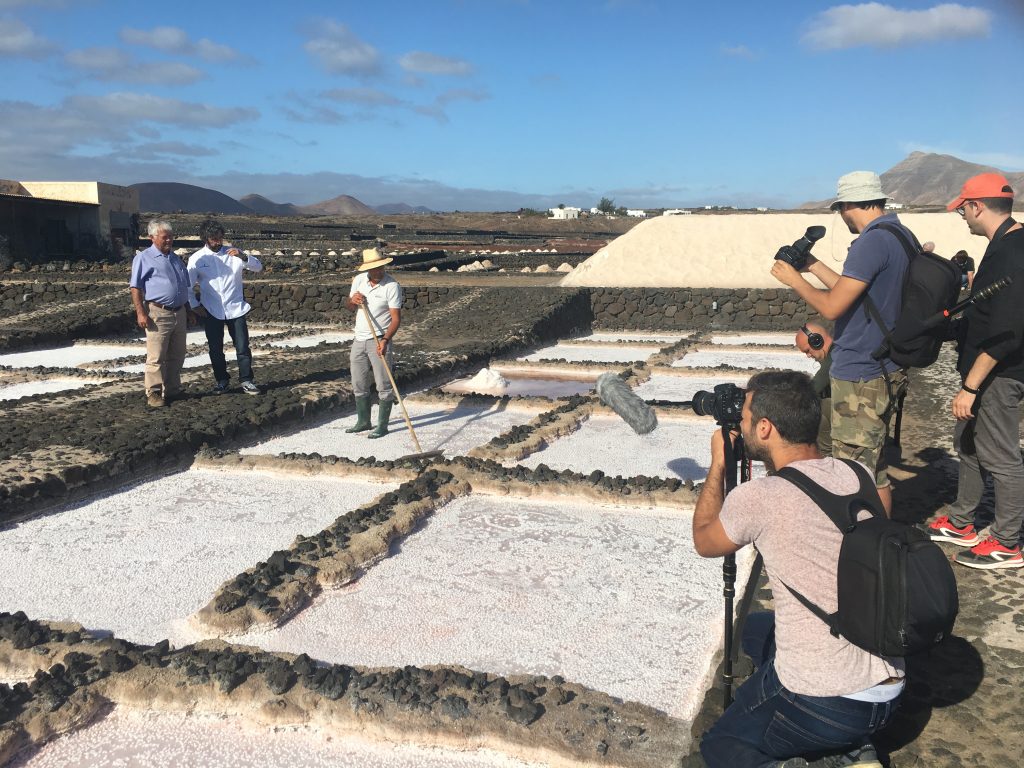Diego Guerrero conoció el producto Lanzarote