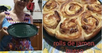 Rollos de jamón