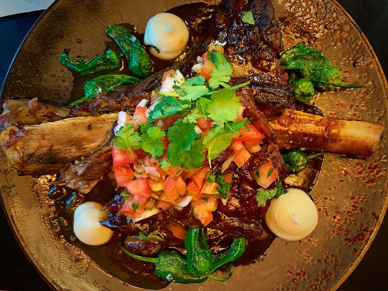 Costilla de ternera de TAcande