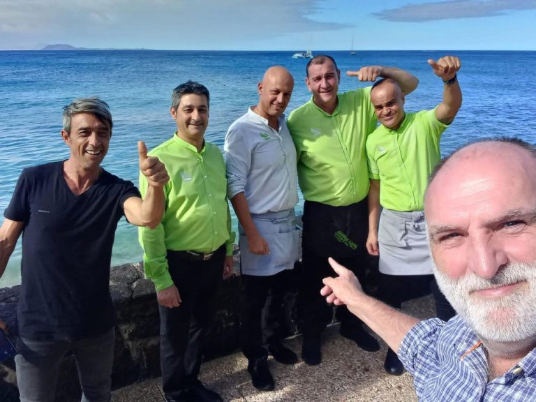 El chef José Andrés, en Lanzarote