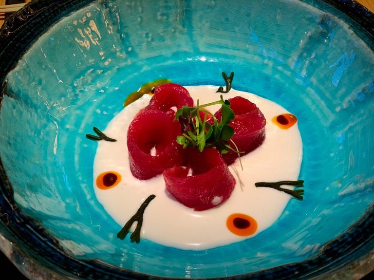 Plato de Kaori, en el Hotel Fariones