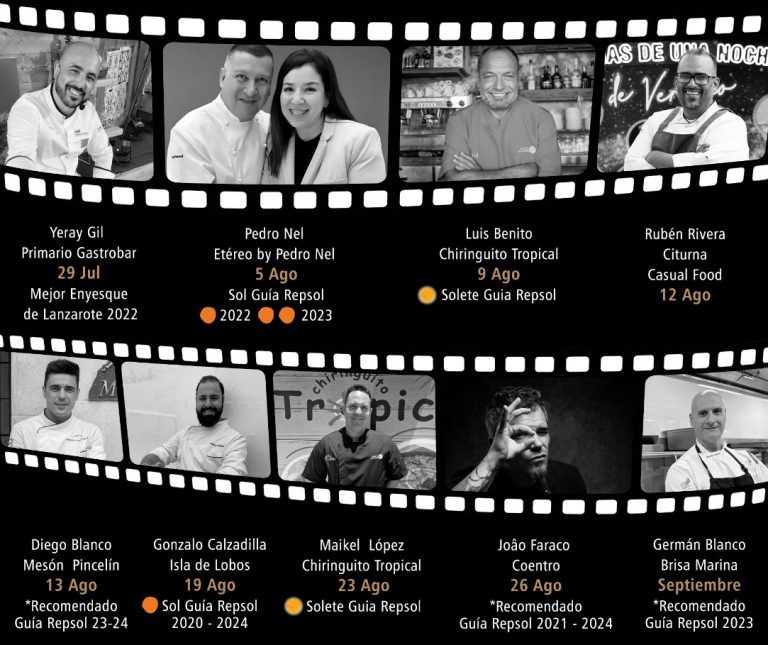 comerenlanzarote.com Cartel de las Cenas de una Noche de Verano 2024