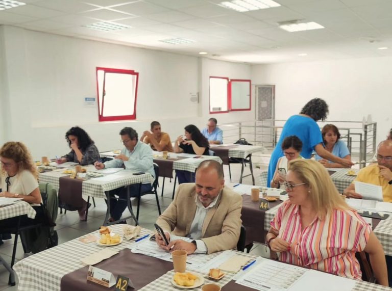 comerenlanzarote.com Momento de la cata de quesos del III Concurso Insular "Empleita de oro"