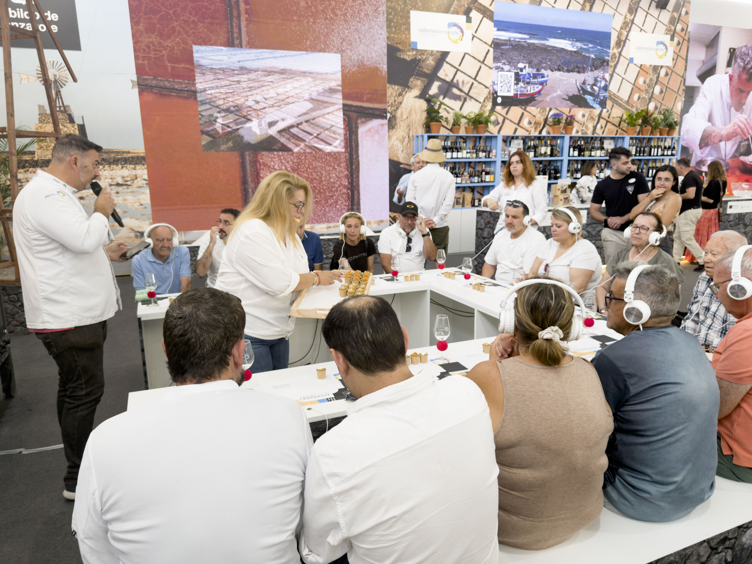 Comerenlanzarote.com Taller de churros en FEAGA