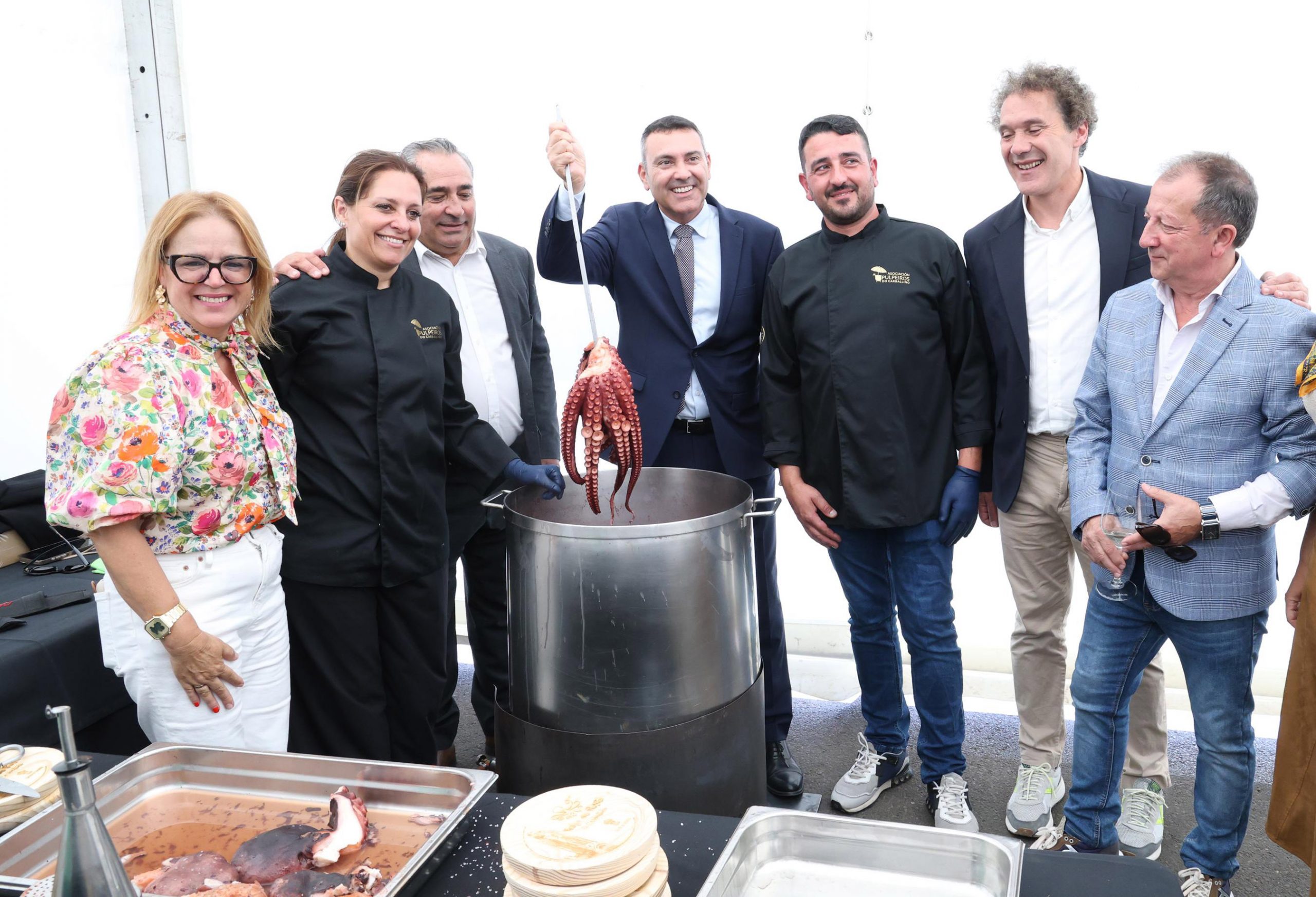 Comerenlanzarote.com Presentación en Lanzarote de la Festa do Pulpo