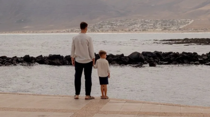 Dailos Perdomo en la Caleta de Famara